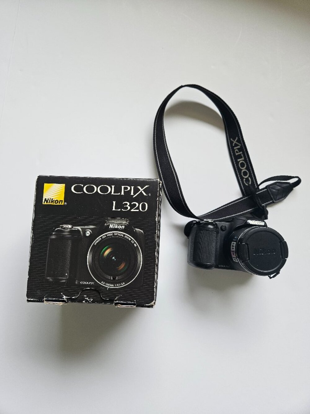 Nikon COOLPIX L320 16.1MP Digital Camera - Black